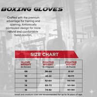 BEAST RAGE fekete bokszkesztyű Muay Thai kickbox MMA edzéshez és sparringhoz nehéz párnázással tépőzáras pár (1 pár) 4