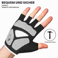 BEAST RAGE Bezprstové cyklistické rukavice pánske dámske gélové polstrované protišmykové rukavice bez prstov MTB horský bicykel tréningové rukavice priedušné 8