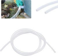 Beatific 2 méter szilikon cső 2x4 mm átlátszó élelmiszerminőségű flexibilis víz levegő olaj 1