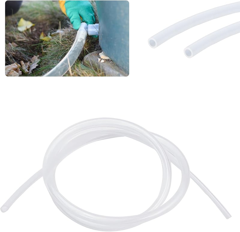 Beatific 2 méter szilikon cső 2x4 mm átlátszó élelmiszerminőségű flexibilis víz levegő olaj