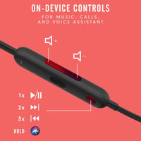 Beats Flex bezdrôtové Bluetooth slúchadlá do uší pre celodenné pohodlné nosenie – čierne, 1 ks 2