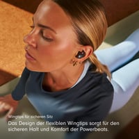 Bezdrôtové športové slúchadlá Beats Powerbeats Fit s potlačením hluku, IPX4, 30 hodín výdrže batérie, s nabíjacím puzdrom, kompatibilné s Apple a Android 3