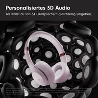 Beats Solo 4 bezdrôtové Bluetooth on-ear slúchadlá, 50-hodinová výdrž batérie – oblačná ružová 2