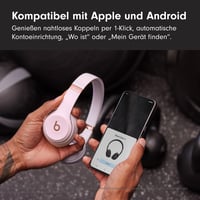 Beats Solo 4 bezdrôtové Bluetooth on-ear slúchadlá, 50-hodinová výdrž batérie – oblačná ružová 6