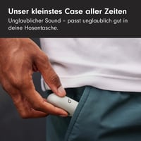 Beats Solo Buds Bezdrôtové Bluetooth slúchadlá – 18-hodinová výdrž batérie – Zabudovaný mikrofón – Kompatibilné s Apple a Android – Búrková sivá 3