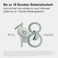 Beats Solo Buds Bezdrôtové Bluetooth slúchadlá – 18-hodinová výdrž batérie – Zabudovaný mikrofón – Kompatibilné s Apple a Android – Búrková sivá 5