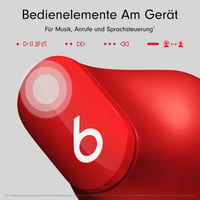 Beats Studio Buds plne bezdrôtové slúchadlá s potlačením hluku, IPX4 - červené 6