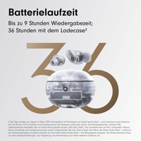 Beats Studio Buds+ True Wireless slúchadlá s potlačením hluku, vstavaným mikrofónom, kompatibilitou s Apple a Androidom, odolnosťou voči potu a Bluetooth pripojením – priehľadné 4