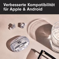 Beats Studio Buds+ True Wireless slúchadlá s potlačením hluku, vstavaným mikrofónom, kompatibilitou s Apple a Androidom, odolnosťou voči potu a Bluetooth pripojením – priehľadné 10