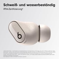 Bezdrôtové slúchadlá s potlačením hluku Beats Studio Buds+ – krémovo biele 9