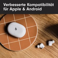 Bezdrôtové slúchadlá s potlačením hluku Beats Studio Buds+ – krémovo biele 10