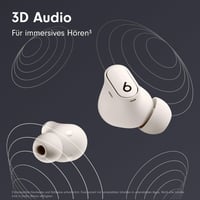 Bezdrôtové slúchadlá s potlačením hluku Beats Studio Buds+ – krémovo biele 5