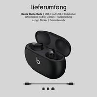 Beats Studio Buds vezeték nélküli Bluetooth fülhallgató zajszűréssel - fekete 7