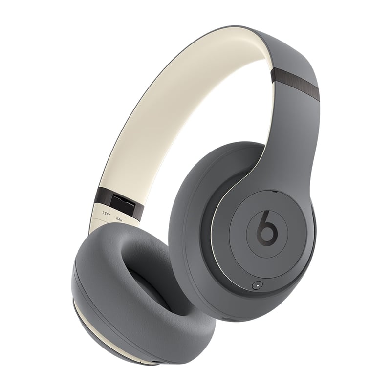 Beats Studio Pro Bezdrôtové Bluetooth slúchadlá s potlačením hluku – Personalizovaný 3D zvuk, kompatibilné s Apple a Android – Pieskovo sivé