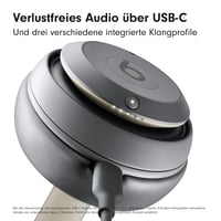 Beats Studio Pro Bezdrôtové Bluetooth slúchadlá s potlačením hluku – Personalizovaný 3D zvuk, kompatibilné s Apple a Android – Pieskovo sivé 6