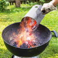 BEAU JARDIN Rapidfire 28x18cm Széngyújtó BBQ Grillhez Biztonsági Fogantyúval 7