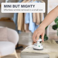 BEAUTURAL mini putno glačalo 120V/220V - Kompaktno prijenosno glačalo s dvostrukim naponom 5