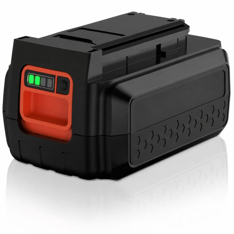 Náhradná lítium-iónová batéria Powtree LBXR36 36V 2,5Ah pre Black+Decker — chybná, čiastočne funkčná: chybný článok (stav: pozri 2. obrázok)