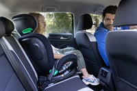 Bébéconfort Atlas 360 i-Size ISOFIX Forgó Gyerekülés 0-12 év 40-150 cm 10 fejtámasz-pozíció 4 dőlésszög Oldalütközés-védelem Mineral Black 7