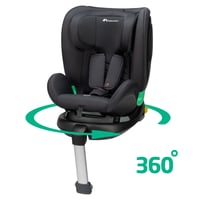 Bébéconfort Atlas 360 i-Size ISOFIX Forgó Gyerekülés 0-12 év 40-150 cm 10 fejtámasz-pozíció 4 dőlésszög Oldalütközés-védelem Mineral Black 2