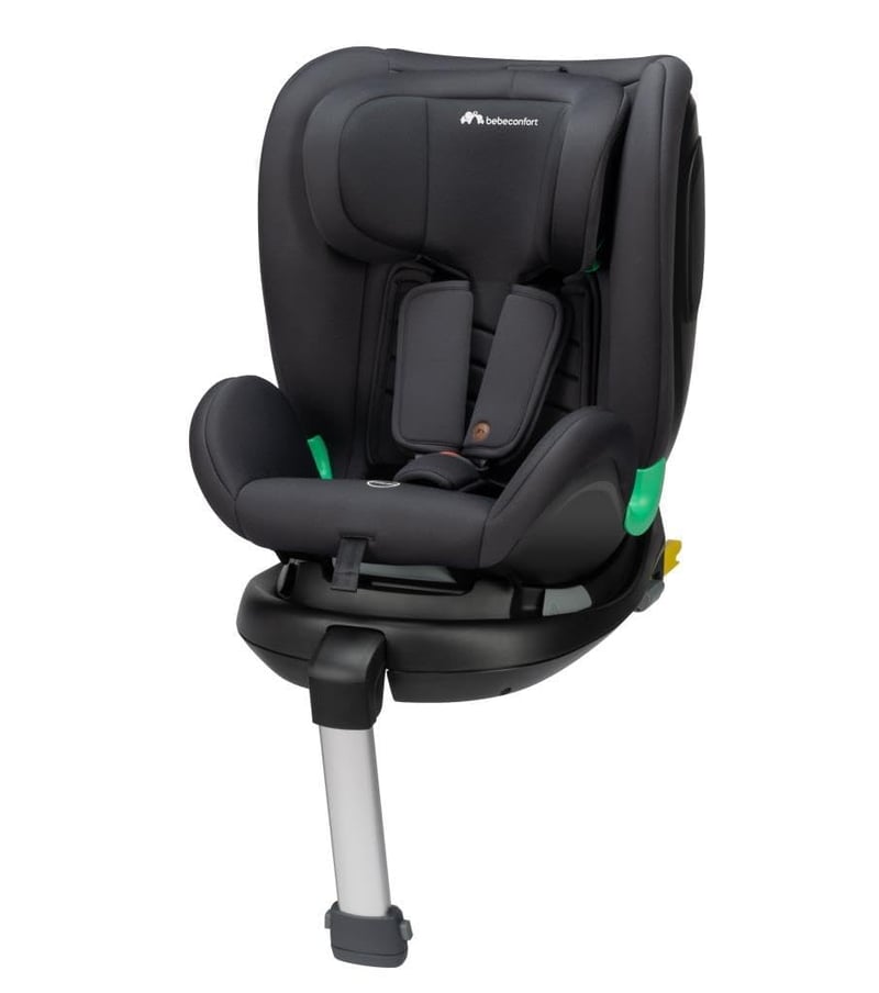 Bébéconfort Atlas 360 i-Size ISOFIX Forgó Gyerekülés 0-12 év 40-150 cm 10 fejtámasz-pozíció 4 dőlésszög Oldalütközés-védelem Mineral Black