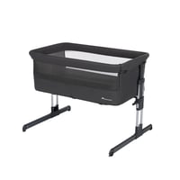 Bebeconfort Calidoo 2 v 1 detská postieľka a prístelka, 0-6 mesiacov (0-9 kg), 5 výškových polôh, polohovateľná, sieťované bočnice, Tinted Graphite 4