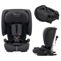 Bebe Confort Ever & Go i-Size ISOFIX Gyerekülés 76-150 cm, Full Black - Autósülés Biztonsági Gyermekülés 1