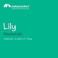 Skladacia detská stolička Bebeconfort Lily, Tinted Graphite, 6 mesiacov – 3 roky — Výrobok vykazuje známky používania (stav: pozri 2. obrázok) 6