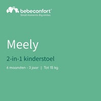 Bebeconfort Meely 2az1ben Magasszék és Etetőszék 6-36 hó Hordozható Szürke - Dark Grey 2
