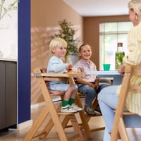 Bebeconfort Timba 2 drvena hranilica s jastukom koja raste s djetetom, od 6 mjeseci, do 110 kg, uklonjivi pladanj, Natural Wood + Beige 8
