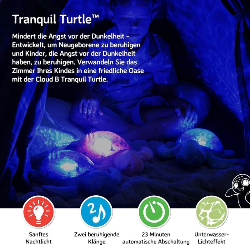 Rózsaszín Zenélő Teknős Éjjeli Fénnyel - Újracsomagolt