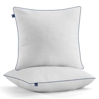 BedStory 80x80 cm jastuk s podesivim punjenjem, 1500 g x2 mikrovlakna, hotelska udobnost, OEKO-TEX 100 certifikat, prozračan i periv u perilici rublja, za kauč i sve položaje spavanja 1