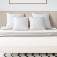 BedStory jastuk od bambusa 60x60 cm, 2 komada, s perivom navlakom otpornom na grinje, antialergijski, s punjenjem od 7D i 3D poliestera, mekan i prozračan, hotelski tip 8
