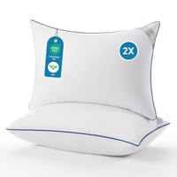 Vankúš BedStory 50x70 cm 2 ks - Klasický hypoalergénny prateľný vankúš, mäkký a priedušný, vyvážená opora, hotelová kvalita, bočný 1