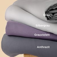 Bedsure 3 részes ágyneműhuzat szett 220x240 cm antracit, cipzárral 9