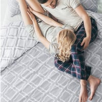 Bedsure 3 részes mikroszálas ágynemű szett 200x200 cm szürke dupla ágyhoz 6