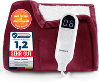 BEDSURE elektromos takaró 130x180cm, 6 fokozat, 10 órás időzítő, túlmelegedés védelem 1