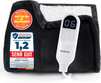 BEDSURE Elektromos Takaró 130x180cm, 6 Hőfokozat, 10 Órás Időzítő, Túlmelegedés Védelem 1