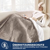 Bedsure elektromos takaró 130x180cm, 8 fokozatú, időzíthető, gyors fűtésű 3