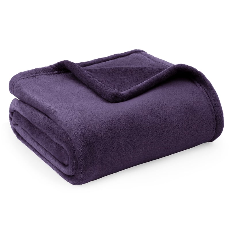 Bedsure flis deka, mekana mikrofibra - ljubičasta - 150x200 cm