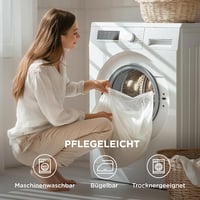 Bedsure plahta s gumicom 180x200 cm, navlaka od mikrovlakana za madrace do 30 cm visine, za boxspring krevete, prozračna i brzosušeća, Oeko-Tex, antracit 7
