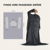 BEDSURE Karmos Plüss Ágytakaró 150x200cm - Meleg Ölelhető Decke Felnőtteknek 7