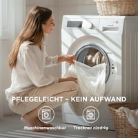 BEDSURE kifeszített lepedő 140x200 cm boxspringhoz, mikroszálas poliészter, szürke, felhajtós 30 cm matracmagasságig 6