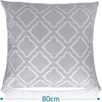 Bedsure Mikroszálas Ágyneműhuzat 155x220 cm Szürke Rácsozott 3 Részes Garnitúra Párnával 8