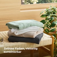 Bedsure mušelínová posteľná bielizeň 200x200 cm, 3-dielna súprava – 100% bavlna, 1 obliečka na paplón 200x200 cm + 2 obliečky na vankúš 80x80 cm, certifikát Oeko-TEX 7