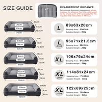 BEDSURE Nagy kutyák számára 122x89cm vízálló kutyaágy puha plüss szőrme borítással 4