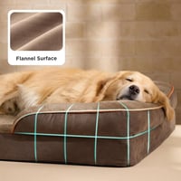 BEDSURE Ortopédikus Kutyaágy 122x89cm Nagy Kutyáknak Memóriahabos Puha Kanapé 6