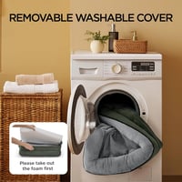 Bedsure Ortopédikus Kutyaágy XL 122x89cm - Mosható Flannel Huzattal, Vízálló Kutyakanapé 45kg-ig 5