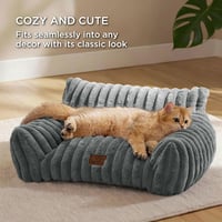 BEDSURE Ortopédikus Macskaagy 61x46cm, Mosható Puha Kisállat Ágy Kutyáknak 2