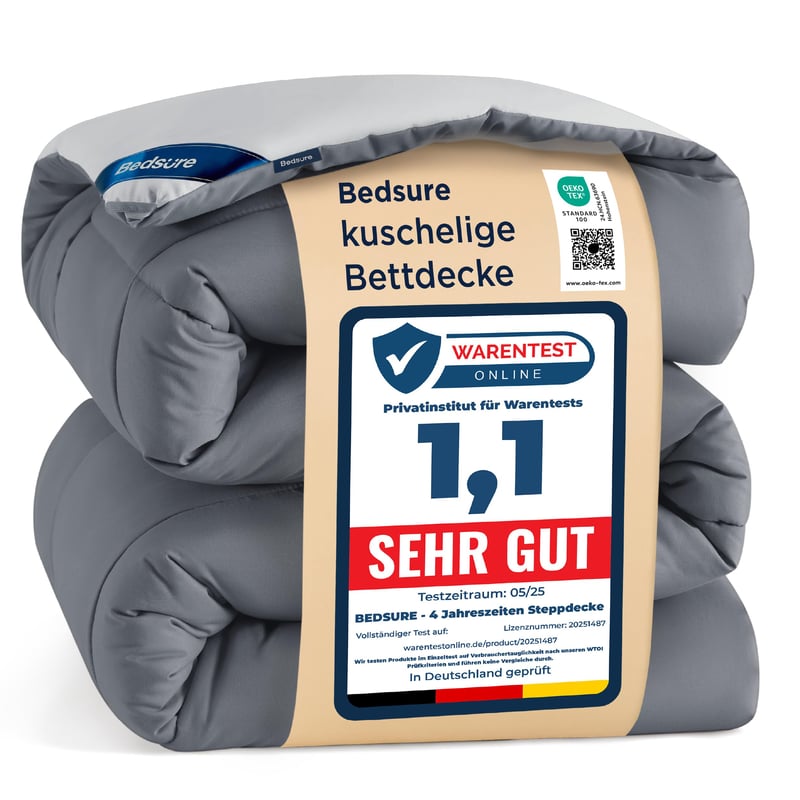 Bedsure Pilotă Fără Husă 135x200 cm - Pilotă cu Husă Integrată